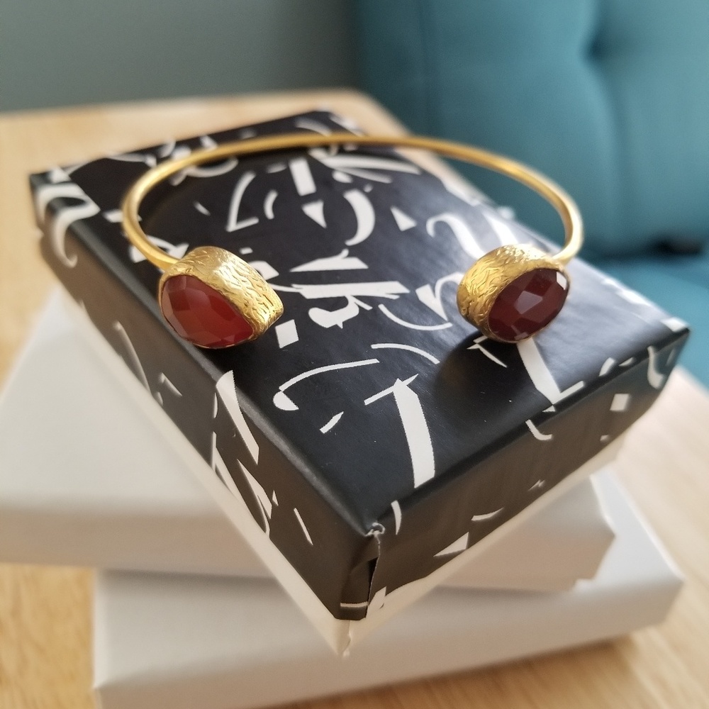 MOROCCAN BRACELET..24K PLATED.